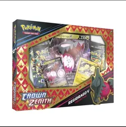 Pokemon TCG: Crown Zenith Regidrago V Collection Box Sealed 820650851834 - Image 1