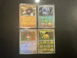 Pokemon Master Ball Mixed Lot (4 Cards) - Image 1
