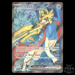 Hop's Zacian ex #176/159 Journey Together NM/Near Mint Pokemon 2025 - Image 1