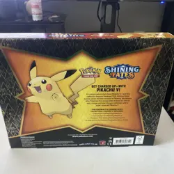 Pokemon TCG Shining Fates Pikachu V Collection Box NEW SEALED - Image 2