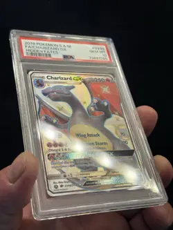 Pokemon TCG Charizard GX SV49/SV94 Hidden Fates Shiny Vault PSA 10 Gem MT - Image 5