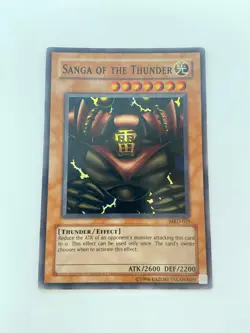 Yugioh! Sanga of the Thunder MRD-025 Super Rare - MP- OG Print - Image 1