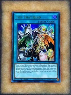Yugioh Ties That Bind LEDE-EN053 Ultra Rare 1st Ed NM - Image 1