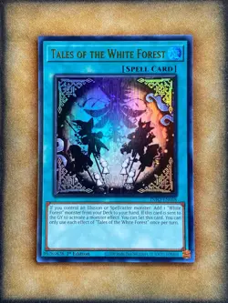 Yugioh Tales of the White Forest INFO-EN058 Ultra Rare 1st Ed NM - Image 1