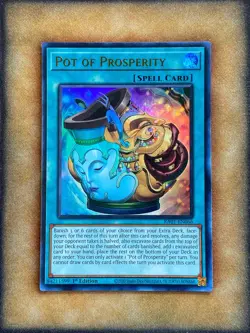 Yugioh Pot of Prosperity RA01-EN066 Ultra Rare 1st Ed NM - Image 1