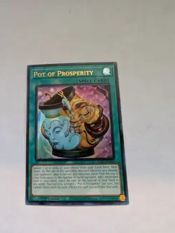 Yugioh Pot of Prosperity RA01-EN066 Ultra Rare 1st Ed NM - Image 1
