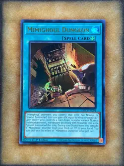 Yugioh Mimighoul Dungeon INFO-EN094 Ultra Rare 1st Ed NM - Image 1