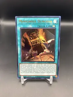 Yugioh Mimighoul Dungeon INFO-EN094 Ultra Rare 1st Ed NM - Image 1