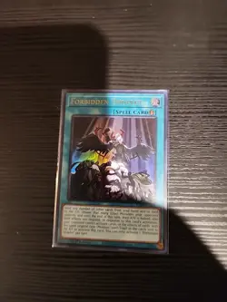 Yugioh Forbidden Droplet RA01-EN064 Ultra Rare 1ST ED NM - Image 1