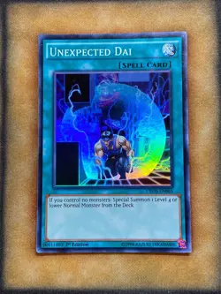 Yugioh Unexpected Dai CROS-EN065 Super Rare 1st Ed NM - Image 1