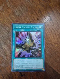 Yugioh Triple Tactics Talent RA01-EN063 Super Rare 1st Ed NM - Image 1