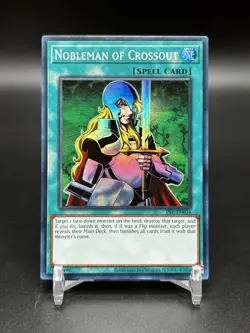 Yugioh Nobleman of Crossout PSV-EN034 Super Rare 25th Anniversary NM - Image 1