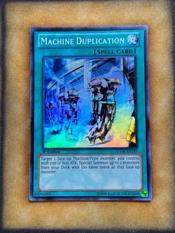 Yugioh Machine Duplication LCYW-EN145 Super Rare 1st Ed NM - Image 1