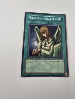 Yugioh Graceful Charity SDP-040 Super Rare 1st Ed LP - Image 4