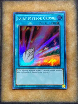 Yugioh Fairy Meteor Crush PSV-EN063 Super Rare 25th Anniversary NM - Image 1