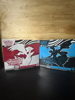 Pokemon Center Black Bolt & White Flare Elite Trainer Box ETB Set IN HAND - Image 1
