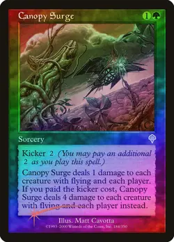 Canopy Surge FOIL Invasion PLD Green Uncommon MAGIC GATHERING CARD ABUGames - Image 1