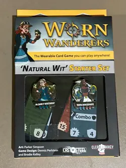 Worn Wanderers Trading Card Game Natural Wit Starter Set Unopened - Image 1