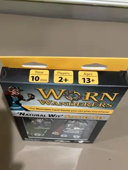 Worn Wanderers Trading Card Game Natural Wit Starter Set Unopened - Image 2