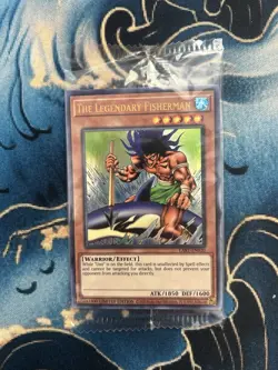 Yu-Gi-Oh The Legendary Fisherman LART-EN020 Lost Art Promo Card New Sealed - Image 3