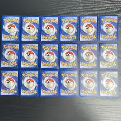 Pokemon TCG 1999 Base Set Unlimited - 18 Card Lot - Non-Holo Rare & Common MP/HP - Image 2