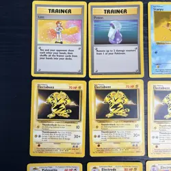 Pokemon TCG 1999 Base Set Unlimited - 18 Card Lot - Non-Holo Rare & Common MP/HP - Image 3