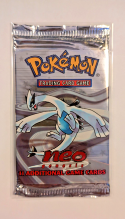 Pokemon Neo Genesis Booster Pack - Lugia Art - Sealed Read - Image 1