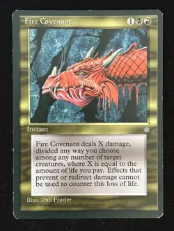 1x MTG Fire Covenant - Ice Age (ICE) - Magic the Gathering - Image 1