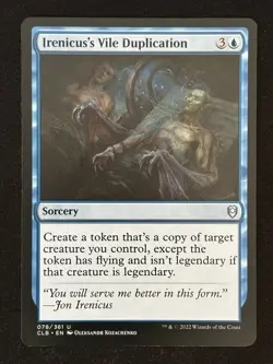1x MTG Irenicus's Vile Duplication - Battle for Baldur's Gate (CLB) #78 - Image 3