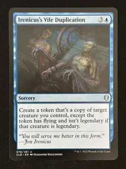 1x MTG Irenicus's Vile Duplication - Battle for Baldur's Gate (CLB) #78 - Image 5