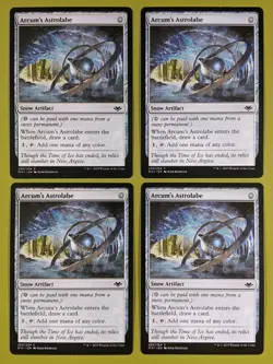 Arcum's Astrolabe x4 Modern Horizons 4x Playset Magic the Gathering MTG - Image 1