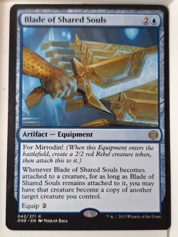 Blade of Shared Souls - Phyrexia: All Will Be One- Magic the Gathering MTG Nice! - Image 1