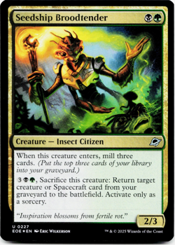 Seedship Broodtender - FOIL - [Edge of Eternities] MTG *In Hand/Ships Now* 💀🌳 - Image 3