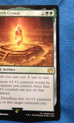 MTG Final Fantasy Single Card The Earth Crystal 184 Rare Regular NM/M - Image 3