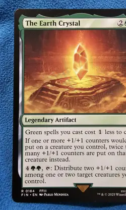 MTG Final Fantasy Single Card The Earth Crystal 184 Rare Regular NM/M - Image 4