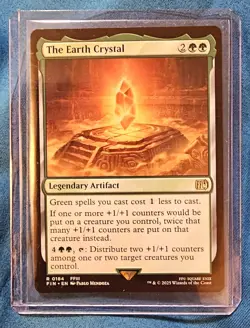 MTG Final Fantasy Single Card The Earth Crystal 184 Rare Regular NM/M - Image 5