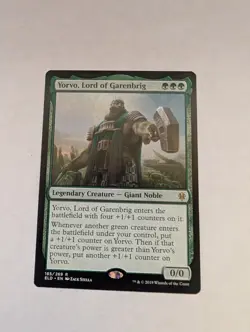 Yorvo, Lord of Garenbrig Throne of Eldraine Regular MTG - Image 1