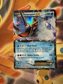 Swampert EX XY55 Pokemon XY Black Star Promo Holo HP - Image 1