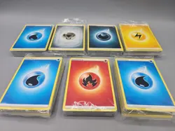 Pokemon Sealed Energy Cards x 7 Packs Bundle Assorted Brand New - Image 1