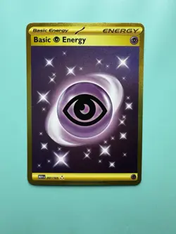 Basic Energy 207/165 Hyper Rare Holo Pokemon 151 Card Psychic Energy - NM - Image 3