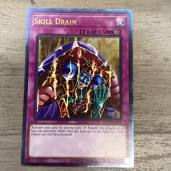 Yugioh! LP Skill Drain - OP19-EN003 - Ultimate Rare - Unlimited Lightly Played, - Image 1