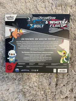 Pokemon Scarlet & Violet Black Bolt White Flare Poster Collection Box - Image 2
