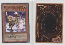 Hyper Hammerhead 1st Ed. YuGiOh Dinosaur's Rage Structure Deck #SD09-EN007 x9h - Image 3
