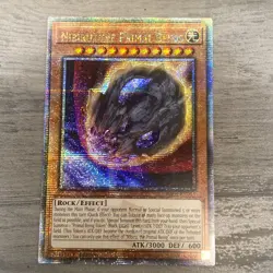 Yugioh Nibiru, the Primal Being QCR RA01‑EN015 25th Quarter Century Secret Rare - Image 1