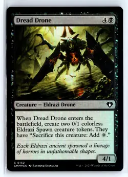 FOIL Dread Drone Commander Masters Common - MTG Magic the Gathering Card - Image 1