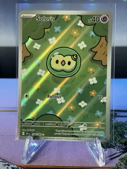 Pokemon Solosis 118/086 English Illustration Rare Black Bolt 2025 - Image 1
