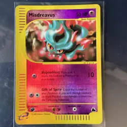 Misdreavus 39/144 Reverse Holo Uncommon Skyridge Pokemon Card - Image 1