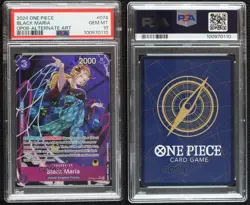 2024 One Piece Card Game: Two Legends OP08 Black Maria PSA 10 GEM MT 0m4q - Image 3