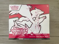 Pokemon Center White Flare Elite Trainer Box ETB IN HAND - Image 1