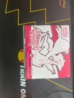 Pokemon Center White Flare Elite Trainer Box ETB IN HAND - Image 1